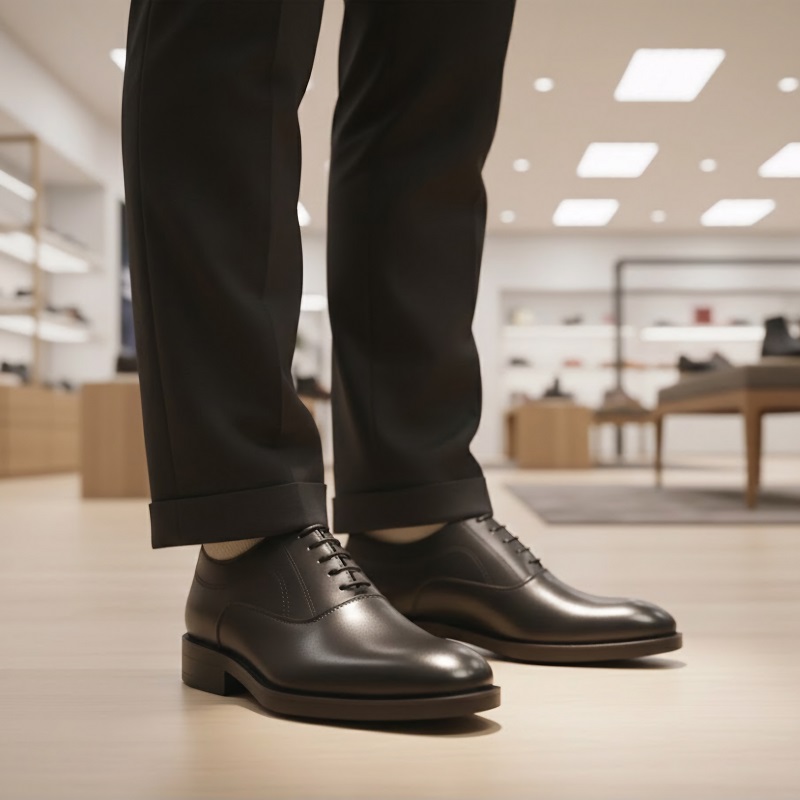 کفش رسمی بندی مردانه مدل Afraz-مشکی